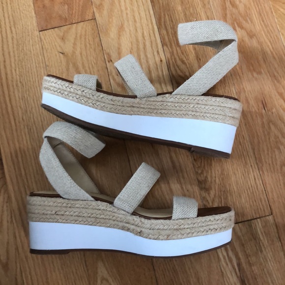 Sole Society Aven Wedge Sandal EUC! - Picture 10 of 11